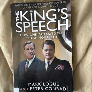 Lot of The King’s Speech by Mark Logue and DVD.